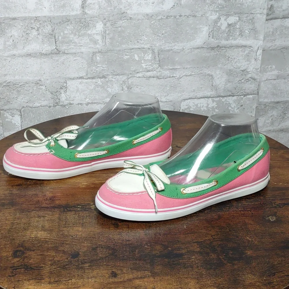 Sperry Top-Sider Canvas Slip-on Boat Shoes - Picture 3 of 11